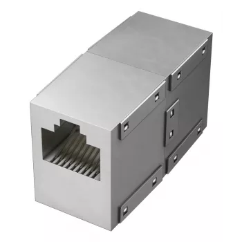 Hama 00200327 Kabeladapter RJ-45 Silber