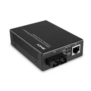 Lindy 25119 Netzwerk-Medienkonverter 850 nm Multimode Schwarz