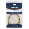 Intellinet Glasfaser-Patchkabel, OS2, SC/SC, 5 m, Gelb, Duplex, Singlemode, 9/125 µm, LSZH, Glasfaser, Lebenslange Garantie