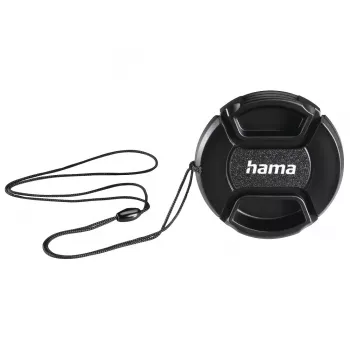 Objektivdeckel Hama Smart-Snap 4,9 cm Schwarz für Digitalkamera