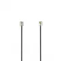 Hama 00201137 Telefonkabel 3 m Schwarz
