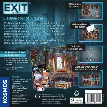 Kosmos 68447 Puzzle 500 Stk. Landschaft