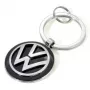 Schlüsselring TROIKA VW VOLKSWAGEN KEYRING Schwarz Silber Metall 37x74x7mm