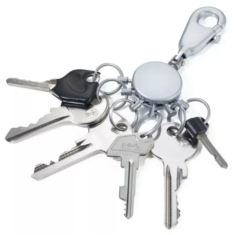 Schlüsselring TROIKA KYR60/MC Silber Metall 25mm