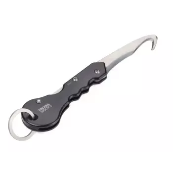 Schlüsselanhänger TROIKA KTL88-BK Schwarz Silber 20g