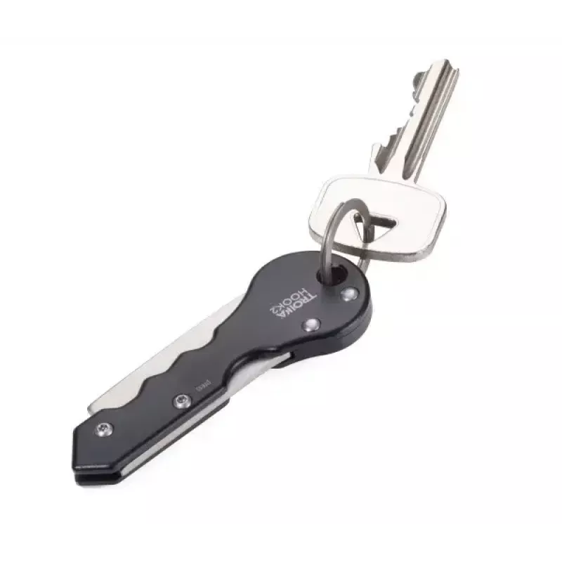 Schlüsselanhänger TROIKA KTL88-BK Schwarz Silber 20g