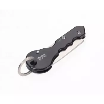 Schlüsselanhänger TROIKA KTL88-BK Schwarz Silber 20g