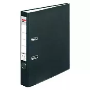 Ringbuch Herlitz 05450804 A4 Schwarz