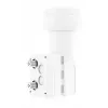 Hama 00205375 Low Noise Block-Konverter (LNB) 10,7 - 12,75 GHz Weiß