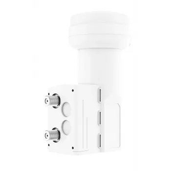 Hama 00205375 Low Noise Block-Konverter (LNB) 10,7 - 12,75 GHz Weiß