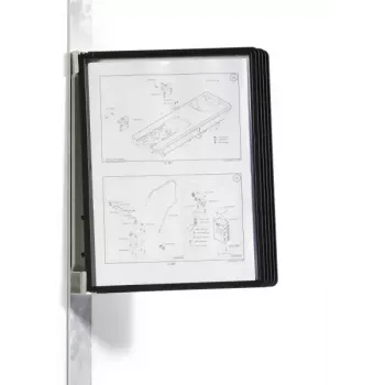 Dokumenten-Display-Karussell Hochformat A4 Durable Vario magnet wall 5
