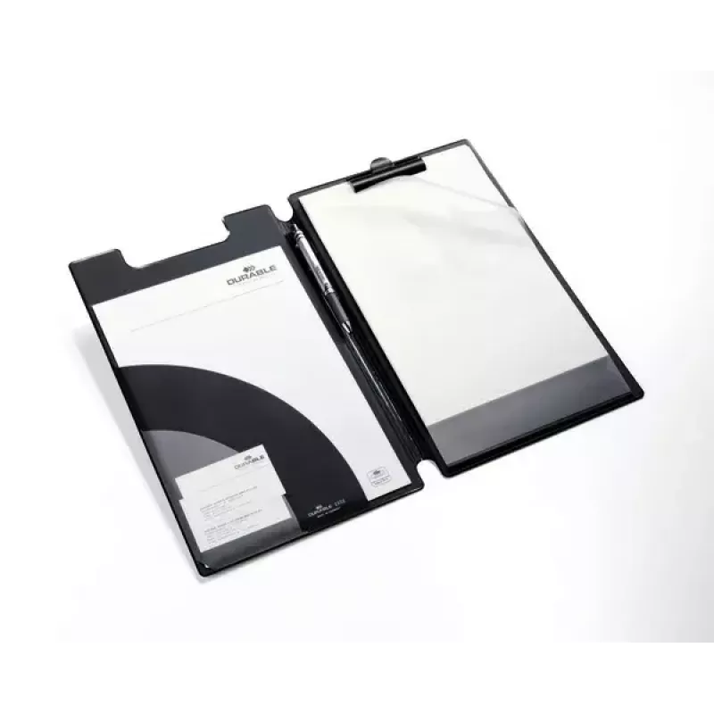 Klemmbrett Durable 2332-01 A4 PVC Schwarz