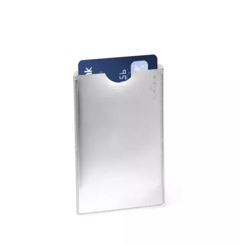 Kartenhülle Durable 890023 Silber