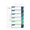 Blanko-Tab-Register Durable 679427 Polypropylen Mehrfarbig 30,5x24,5 cm