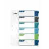 Blanko-Tab-Register Durable 679427 Polypropylen Mehrfarbig 30,5x24,5 cm