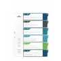 Blanko-Tab-Register Durable 679427 Polypropylen Mehrfarbig 30,5x24,5 cm