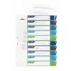 Blanko-Tab-Register Durable 679527 Mehrfarbig Polypropylen PP