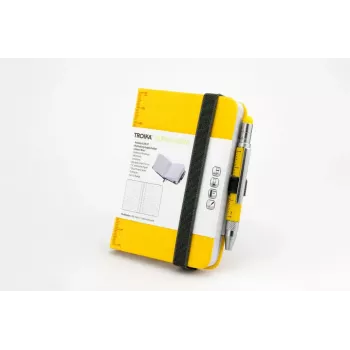 Schreibblock TROIKA NPP25/YE A7 128 Blatt Gelb