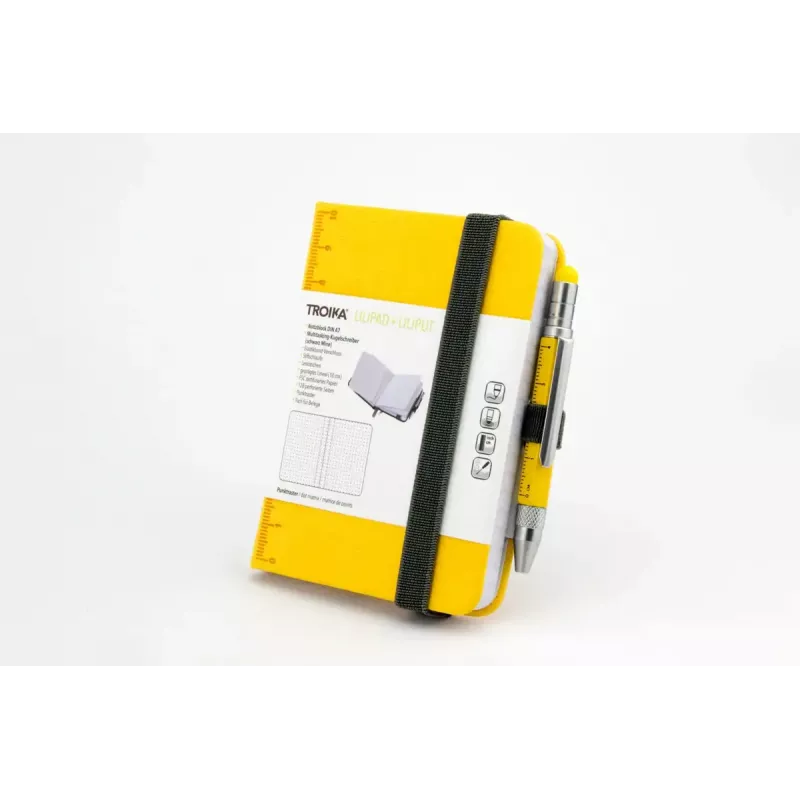 Schreibblock TROIKA NPP25/YE A7 128 Blatt Gelb