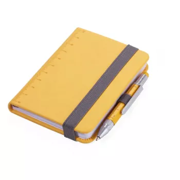 Schreibblock TROIKA NPP25/YE A7 128 Blatt Gelb