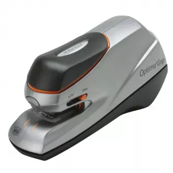 Rexel Optima Grip Elektrohefter EU, 20 Blatt, Schwarz, Silber, 449,5 g, 147 mm, 200 mm, 88 mm