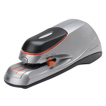 Rexel Optima 20 Elektrohefter, 20 Blatt, Schwarz, Orange, Silber, 788 g, 292 mm, 143 mm, 175 mm