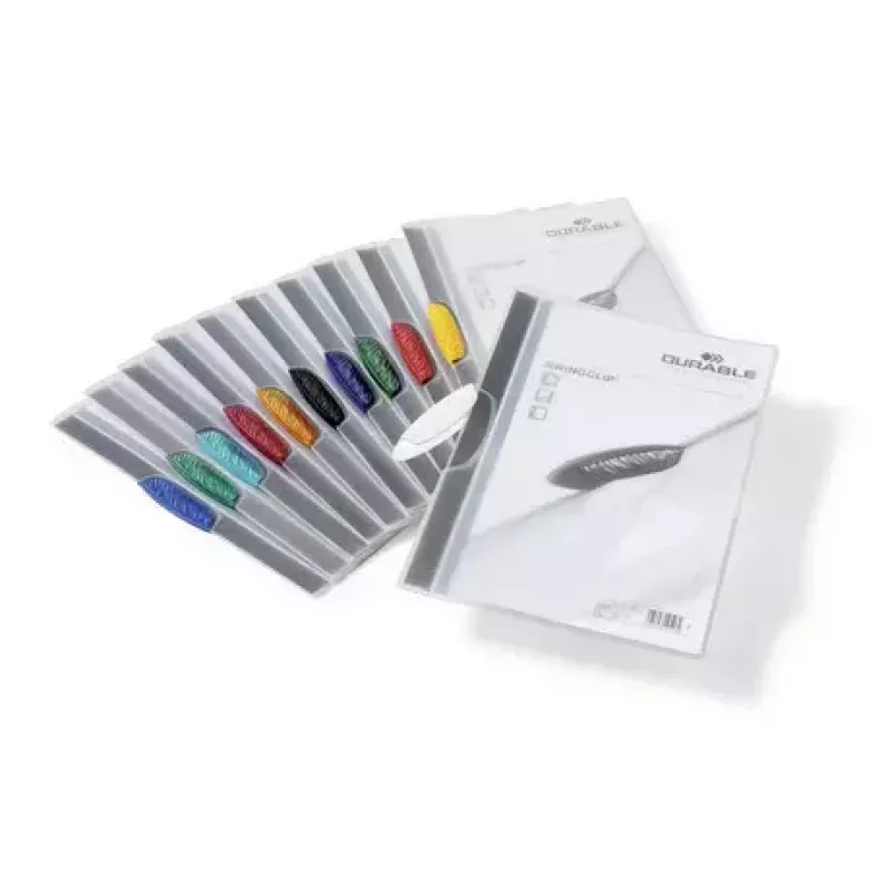 Durable Swingclip-Sammelmappe (Polypropylen, Weiß)