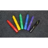 Crayon Malinos 301036 6 Stück Mehrfarbig Schwarz Blau Grün Rot Violett Gelb