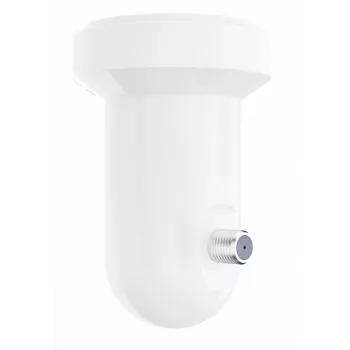 Hama 00205374 Low Noise Blockdownconverter (LNB) 10,7 – 12,75 GHz Weiß