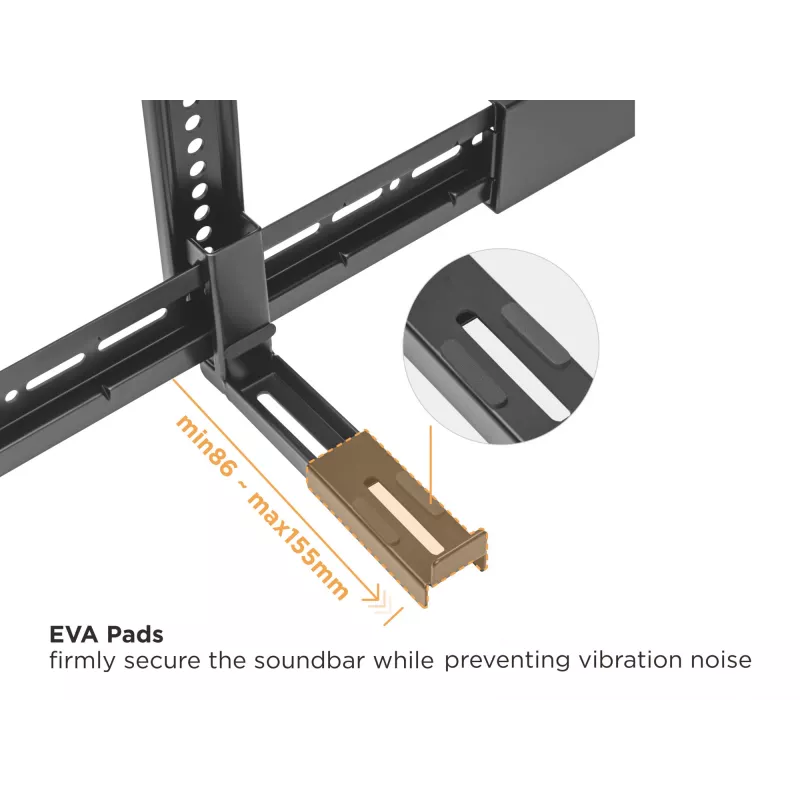 Soundbar-Halterung Equip Universal-Soundbar-Halterung