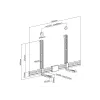 Soundbar-Halterung Equip Universal-Soundbar-Halterung