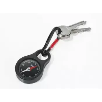 TROIKA COS10/BK Schwarz Rot Schlüsselanhänger 40mm x 98mm 23g