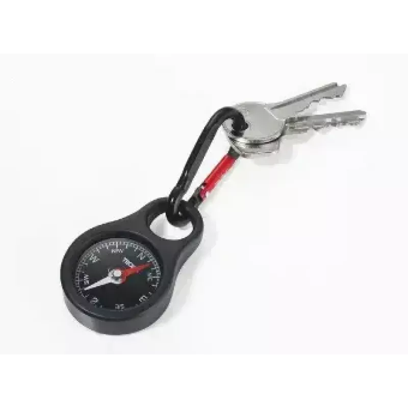 TROIKA COS10/BK Schwarz Rot Schlüsselanhänger 40mm x 98mm 23g