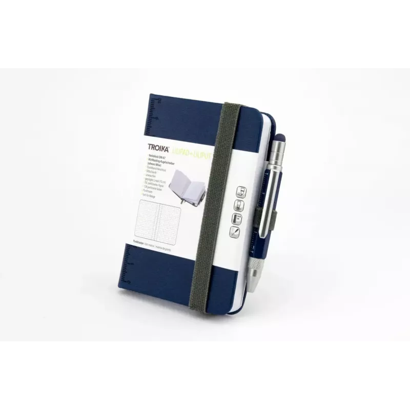 Schreibnotizbuch TROIKA NPP25/DB A7 128 Blatt Blau