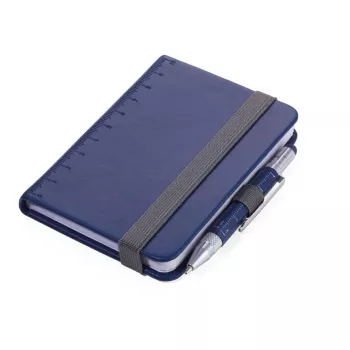 Schreibnotizbuch TROIKA NPP25/DB A7 128 Blatt Blau