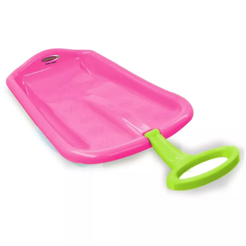 Schlitten Jamara Snow Play Bob Arrow Pink Kunststoff 346x740x112mm