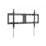 Feste flache TV-Wandhalterung EQUIP für 43-Zoll- bis 95-Zoll-Bildschirme, VESA 200×200–800×400, max. Traglast 75 kg, schwarz
