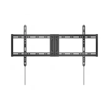 Feste flache TV-Wandhalterung EQUIP für 43-Zoll- bis 95-Zoll-Bildschirme, VESA 200×200–800×400, max. Traglast 75 kg, schwarz