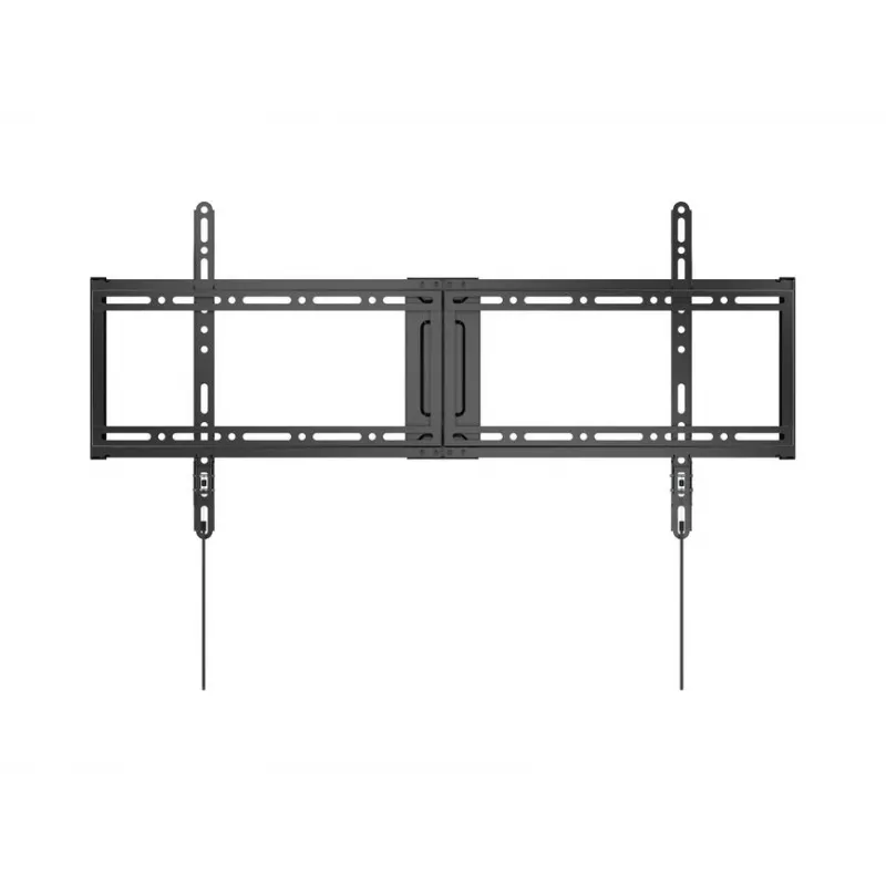 Feste flache TV-Wandhalterung EQUIP für 43-Zoll- bis 95-Zoll-Bildschirme, VESA 200×200–800×400, max. Traglast 75 kg, schwarz