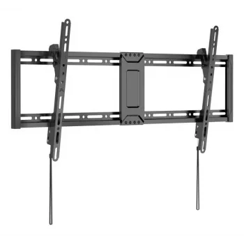 TV-Wandhalterung EQUIP 43 Zoll–95 Zoll Tilt schlank für 75 kg Fernseher, VESA 200x200–800x400, Neigung 0–8°, 4,2 cm Wandabstand, schwarz