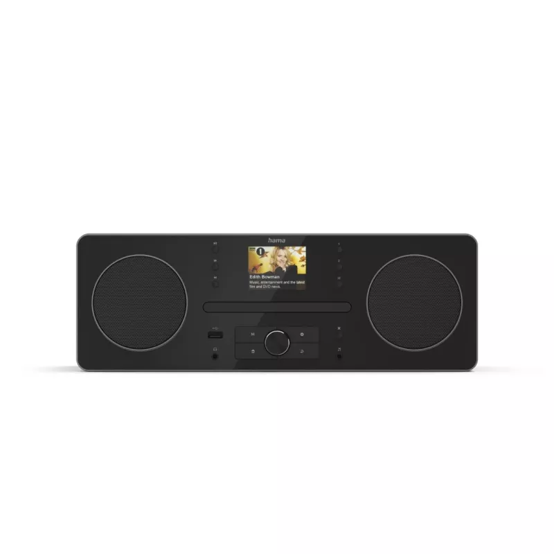 Hama 00054254 Radio Persönlich Digital Schwarz, Grau