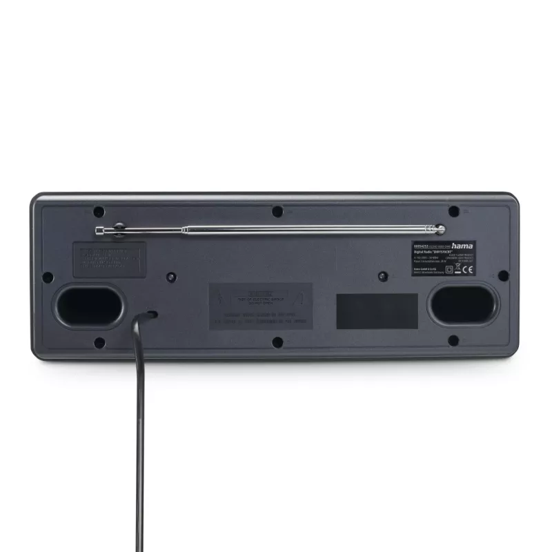 Hama 00054254 Radio Persönlich Digital Schwarz, Grau