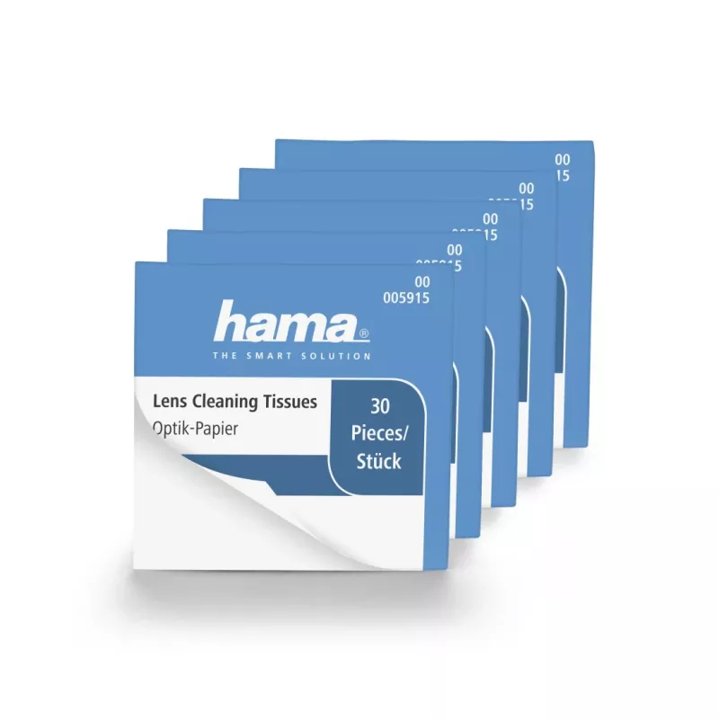 Hama 00005956 Reinigungstuch Papier Beige, Creme 5 Stk.