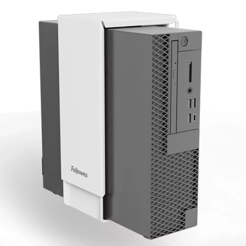 Fellowes 100136876 CPU-Halterung Untertisch-CPU-Halterung Weiß