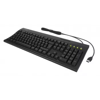 KeySonic KSK-8041U-CR Tastatur Universal USB Deutsch Schwarz