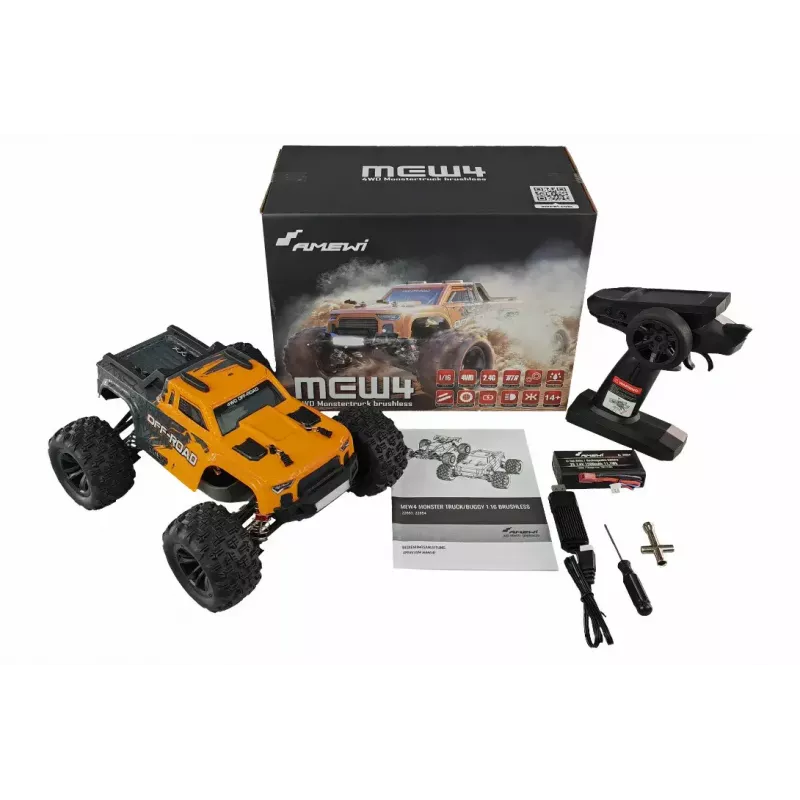 Monstertruck Amewi 22653 Elektromotor 1:16 für Alter ab 14+