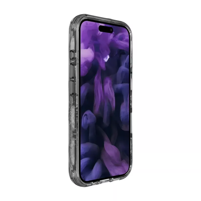 Cover LAUT CRYSTAL MATTER X Hülle für iPhone 16 Monochromatic Schwarz