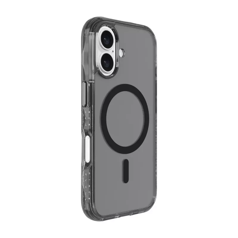 Cover LAUT CRYSTAL MATTER X Hülle für iPhone 16 Monochromatic Schwarz