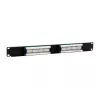 Equip 16-Port Cat.5e Ungeschirmtes Patchpanel, Schwarz