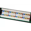 Equip 16-Port Cat.5e Ungeschirmtes Patchpanel, Schwarz